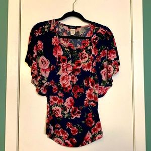 Floral Print Blouse